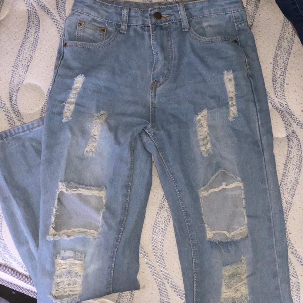 Ripped jeans